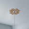 Ekena Millwork Cohen Wood Fretwork Pierced Ceiling Medallion, Alder, 32"OD x 11"ID x 3/8"T CMWP32X32X0375COAL - alternate 9